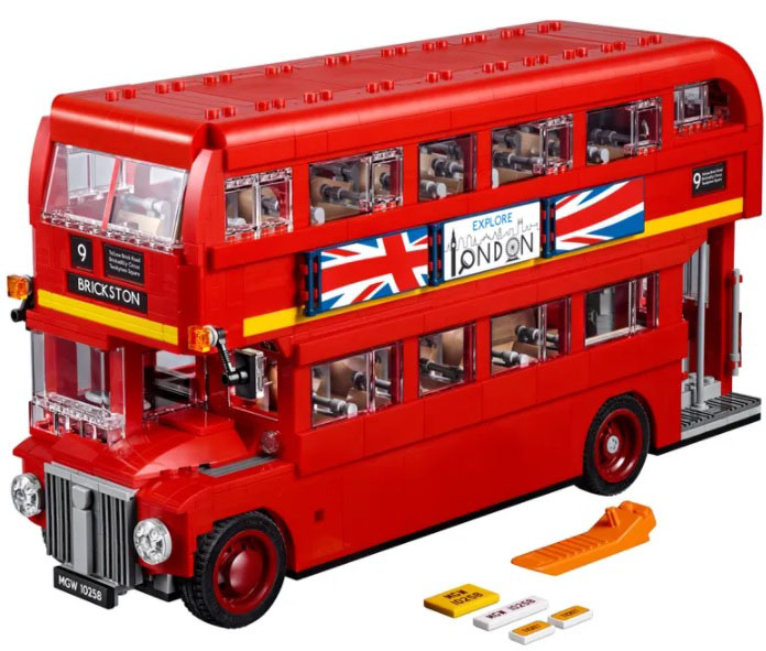 Lego Bus londonien, Brick-It, Location de Lego