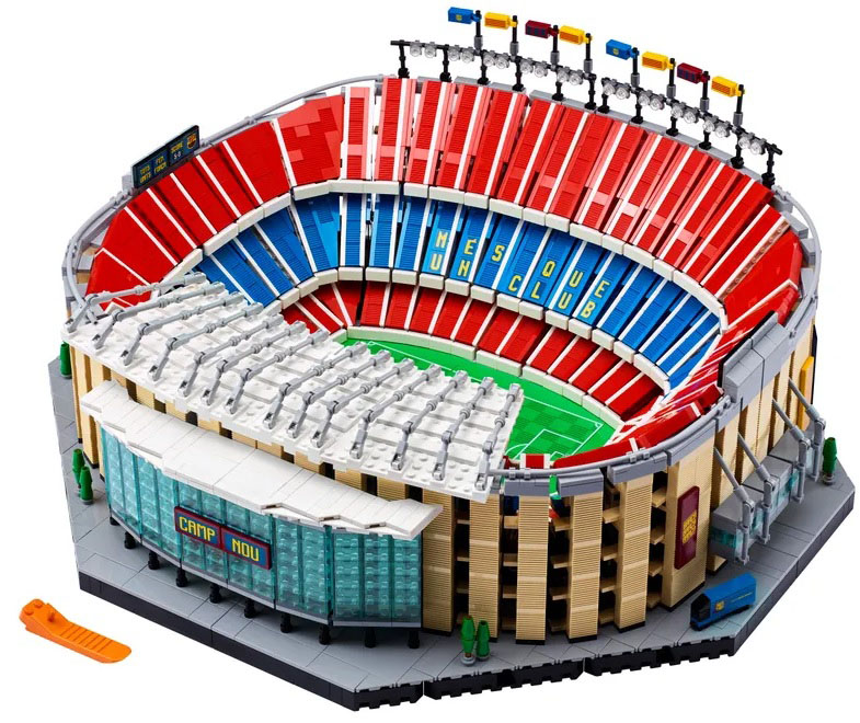 Camp nou - lego - legoset - lego bouwen - brick it - verhuur - speelgoedwinkel - speelgoed - vlaanderen - wallonië - belgië